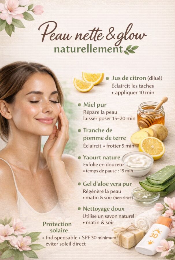 Soin lèvres naturel