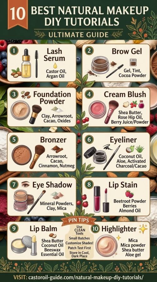 Recettes soins visage naturels