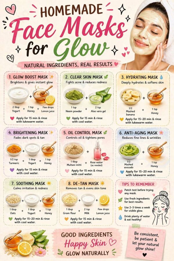Conseils soins naturels visage
