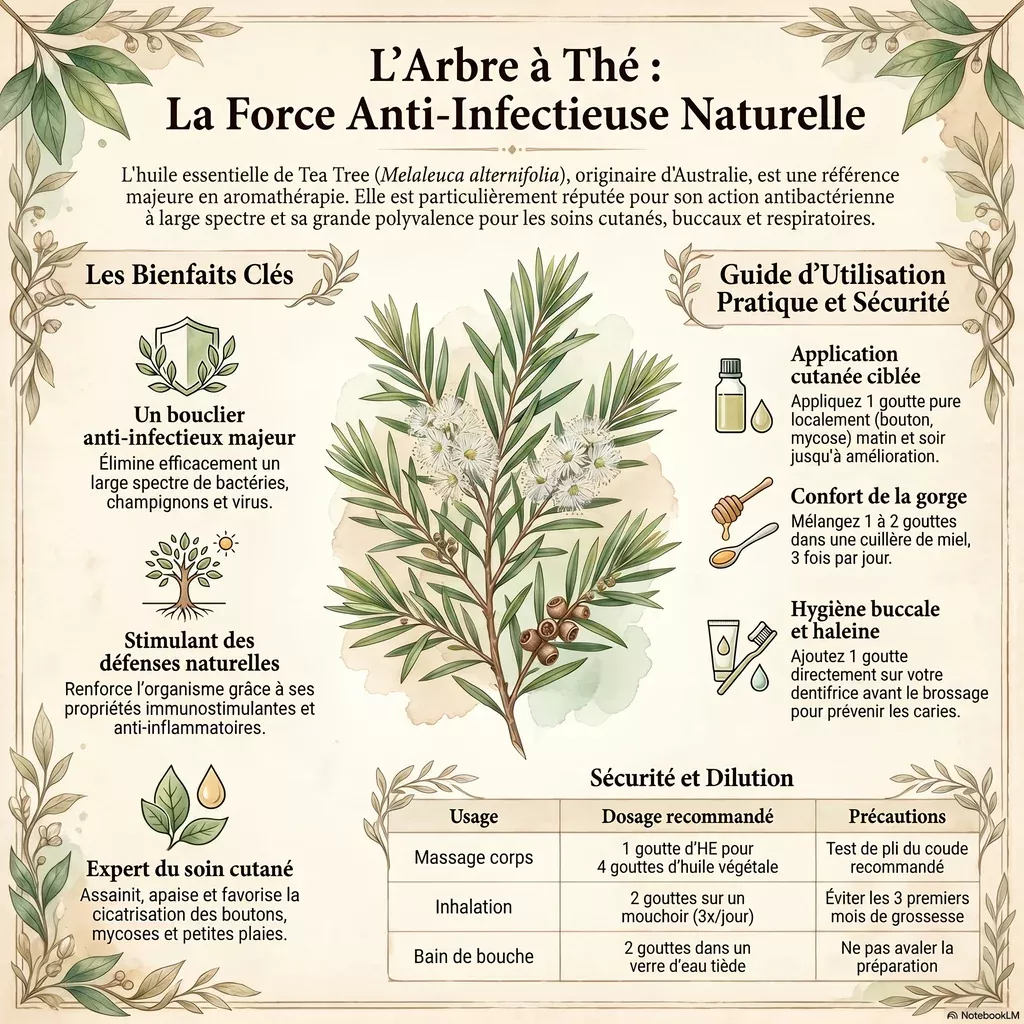 Risques huile tea tree