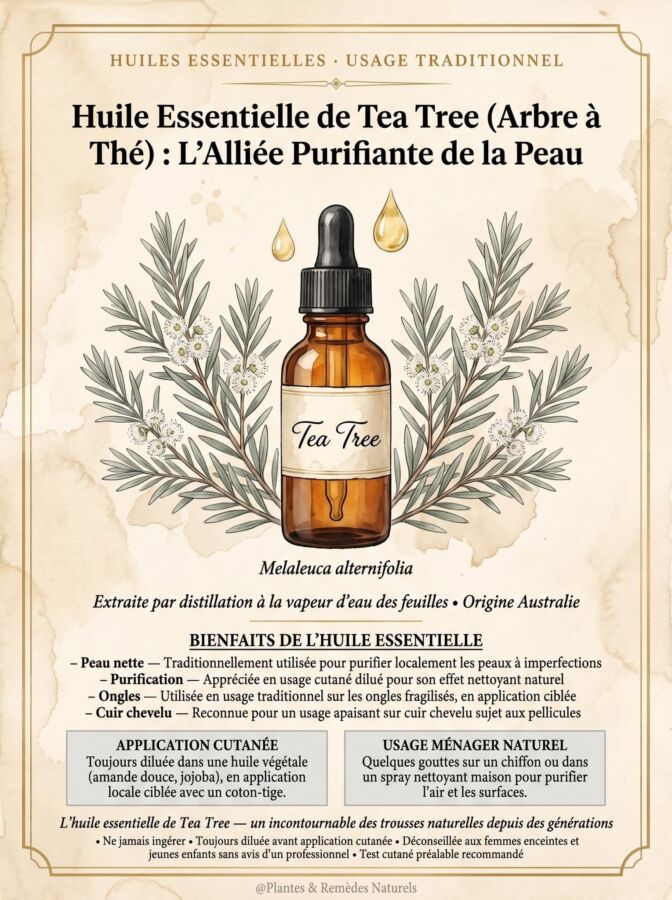 Dangers potentiels tea tree