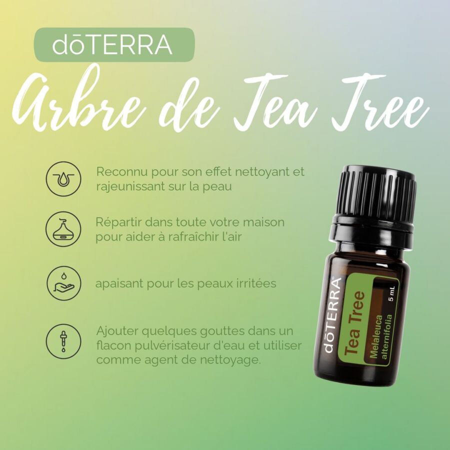 Utilisation sûre huile tea tree