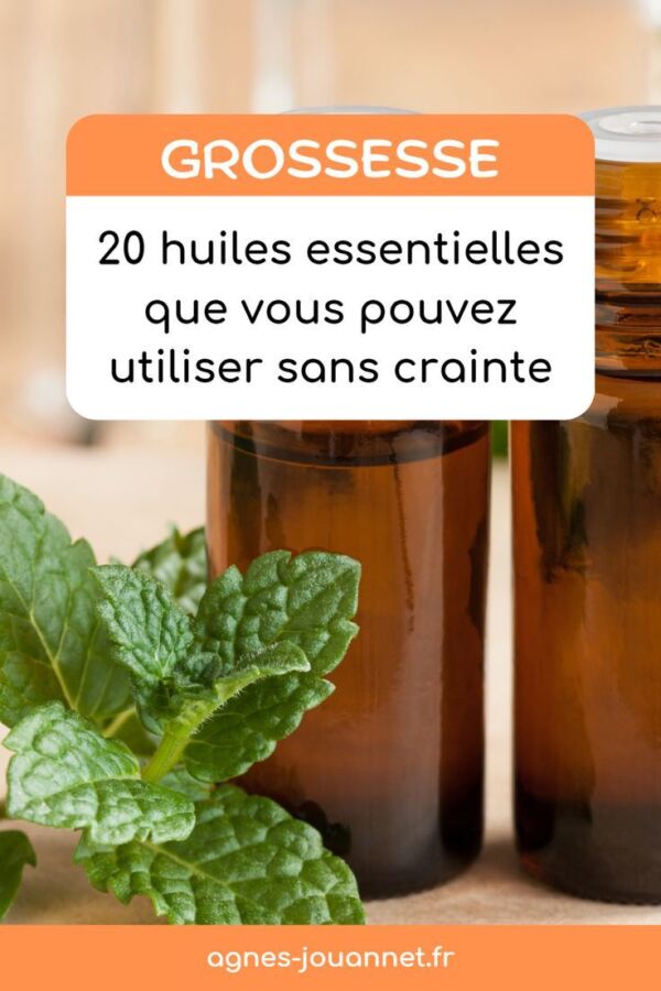 Sécurité huiles essentielles enceinte