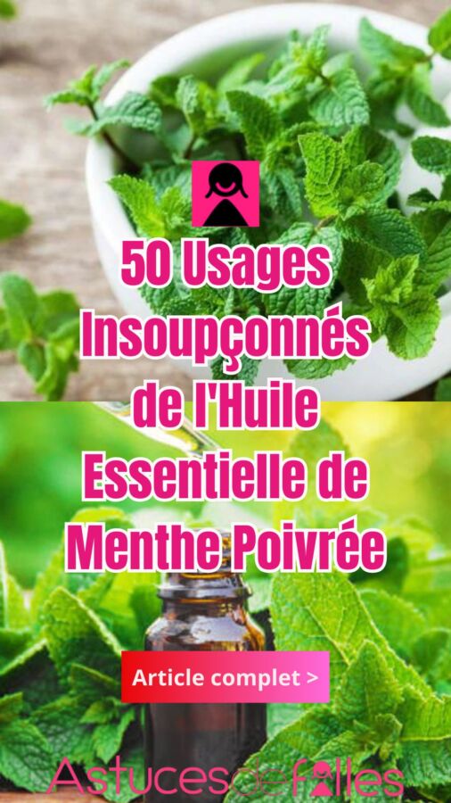 Dangers menthe poivrée essentielle