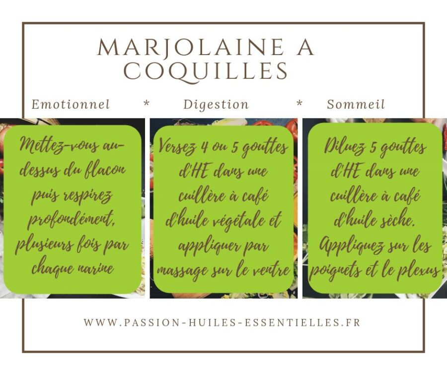 Huile essentielle marjolaine conseils