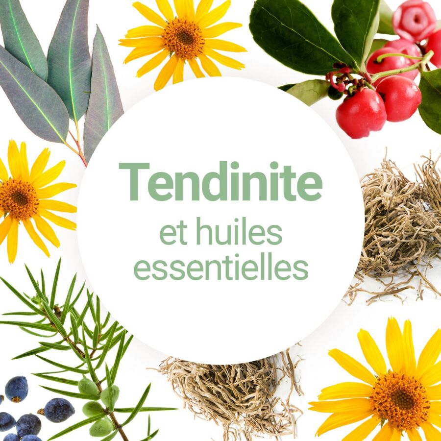 Soulagement tendinite huiles