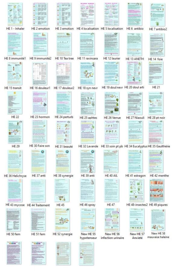 pathologies et huiles essentielles
