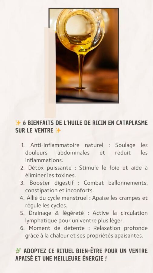 Risques huile de ricin