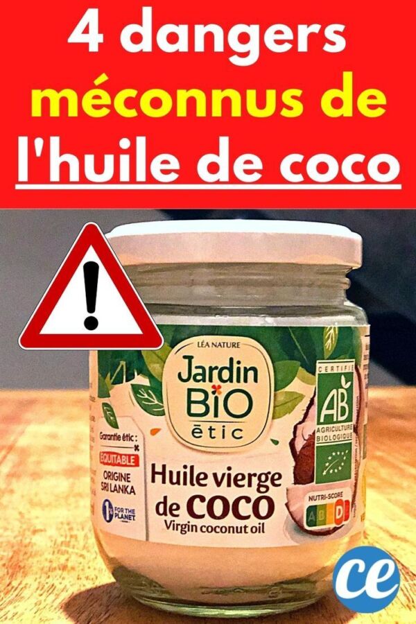 Risques santé huile coco