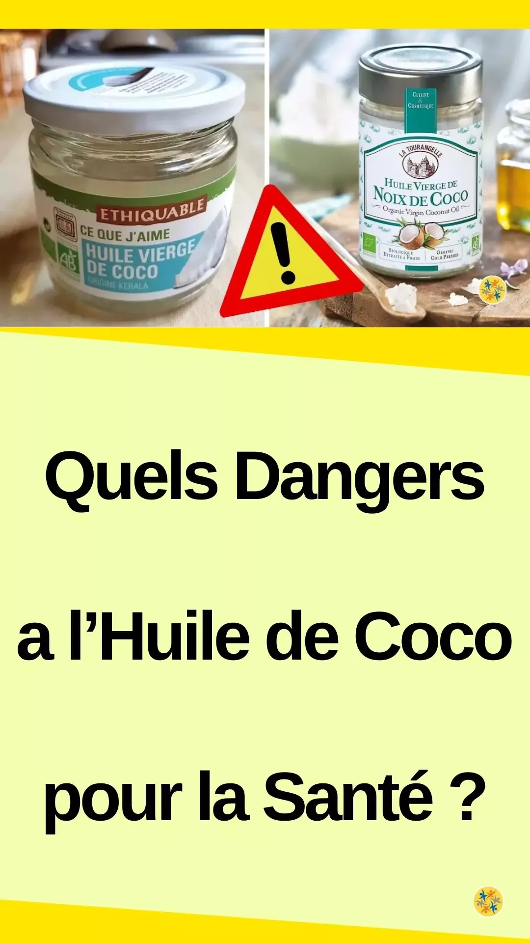 Précautions huile de coco