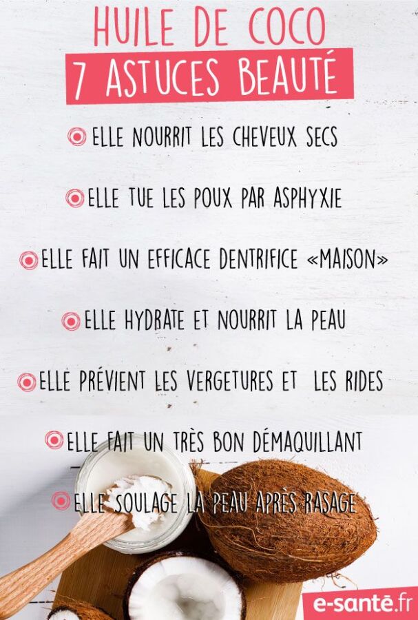 Risques santé huile coco