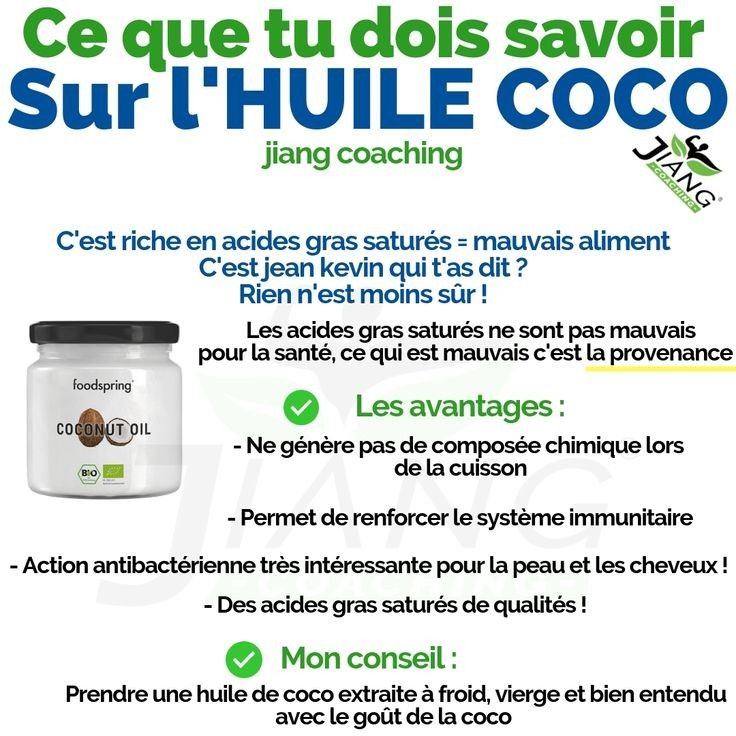 Effets secondaires huile coco