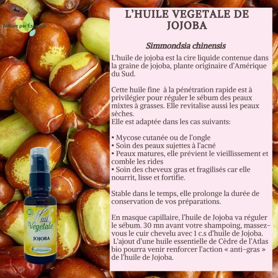 Utilisation sûre jojoba