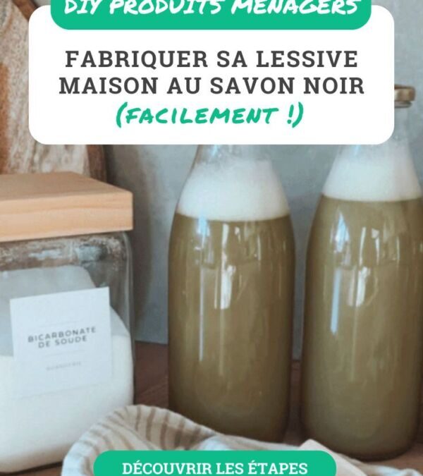 Savon noir pour lessive : l&rsquo;essentiel en pratique