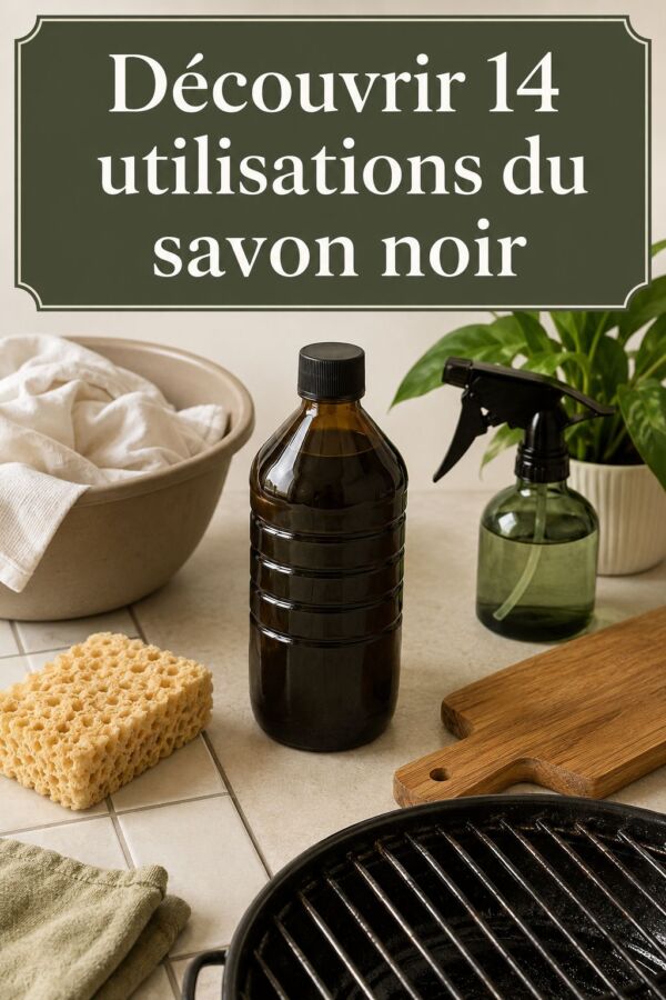 Efficacité savon noir lessive