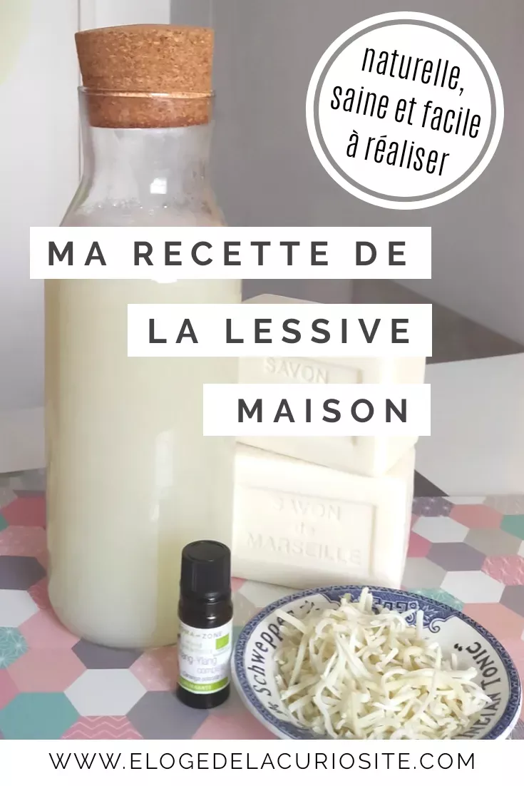 Recette lessive maison simple