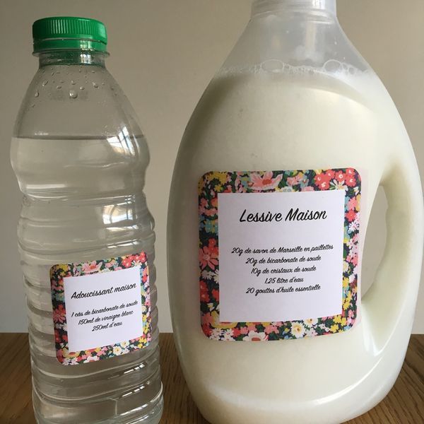 Lessive maison odeur agréable