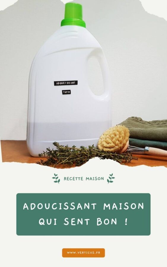 DIY lessive senteur maison