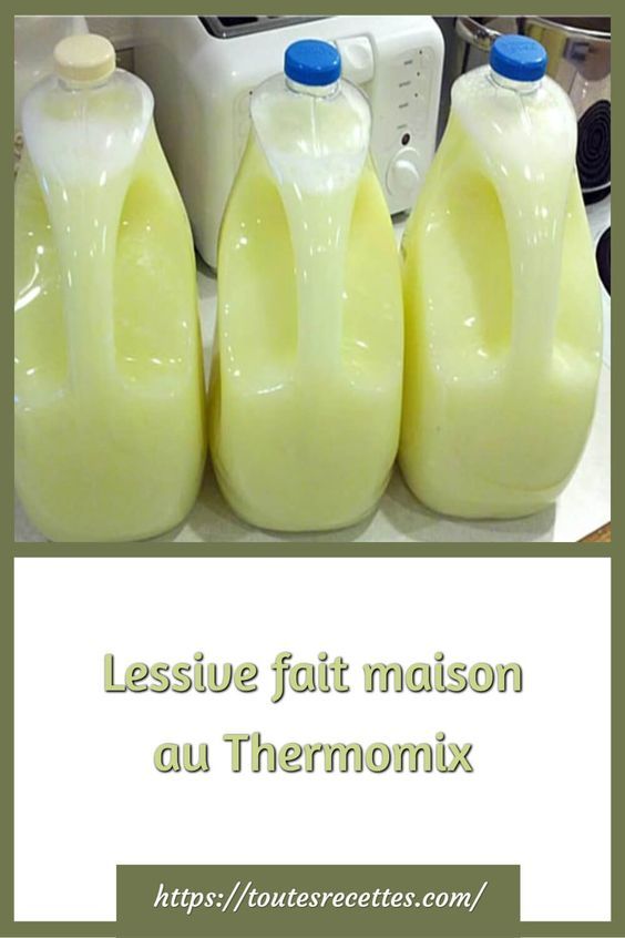 Lessive maison odeur agréable