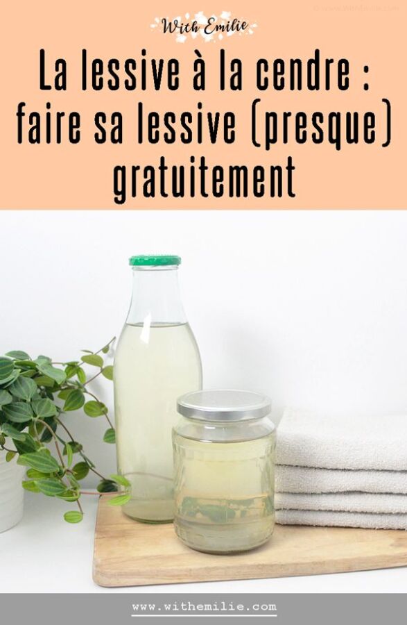 Faire sa lessive maison