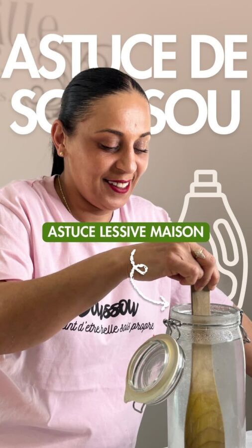 DIY lessive senteur maison