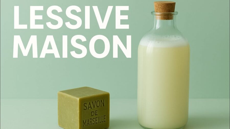Recette efficace lessive maison