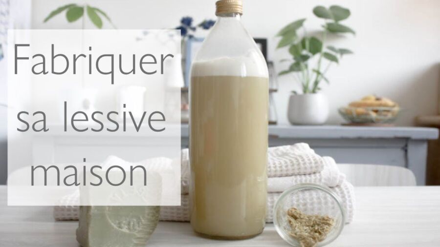 Préparation lessive liquide maison