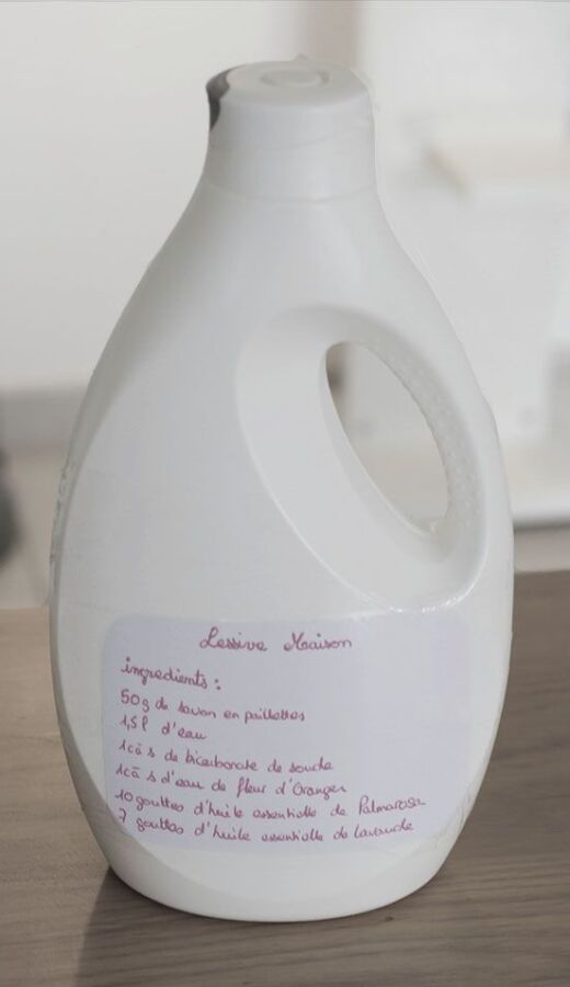 Recette efficace lessive maison