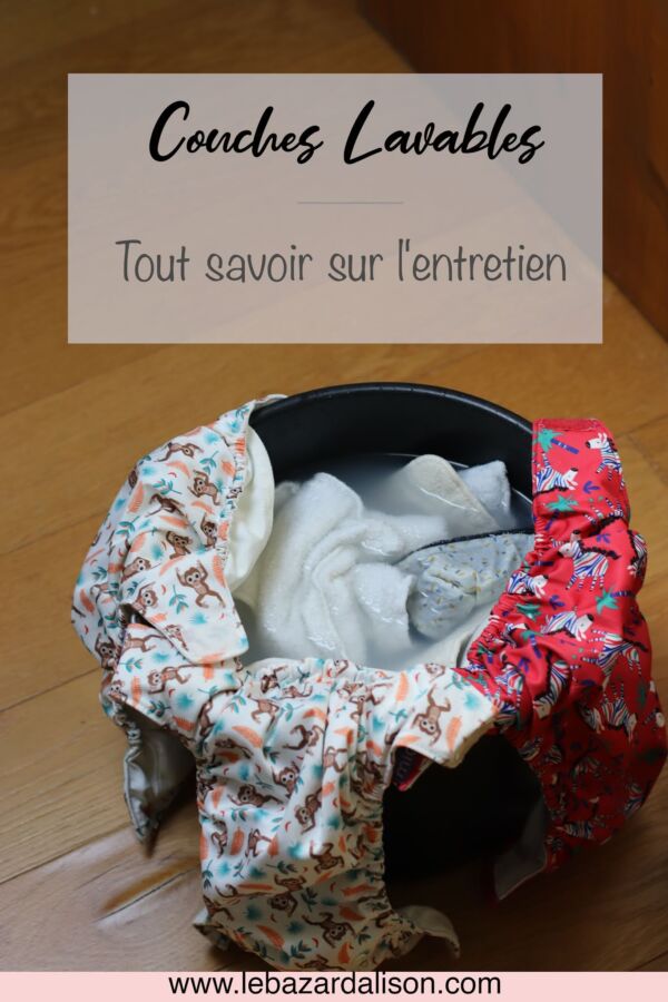 Conseils lessive couches lavables