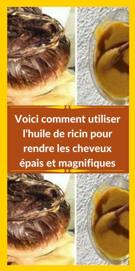 Utilisation ricin pour cheveux
