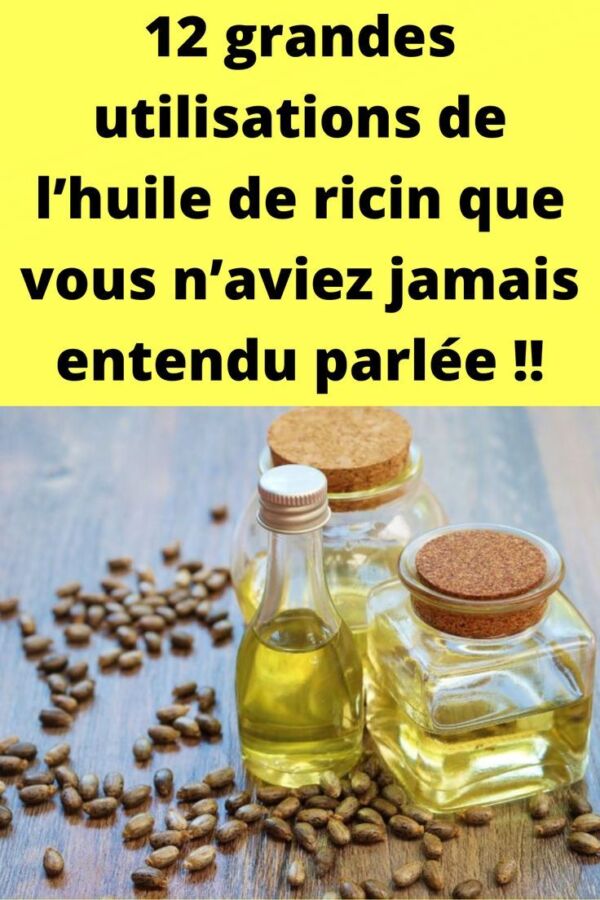 Utilisation huile de ricin